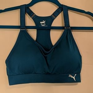 puma racerback sports bra